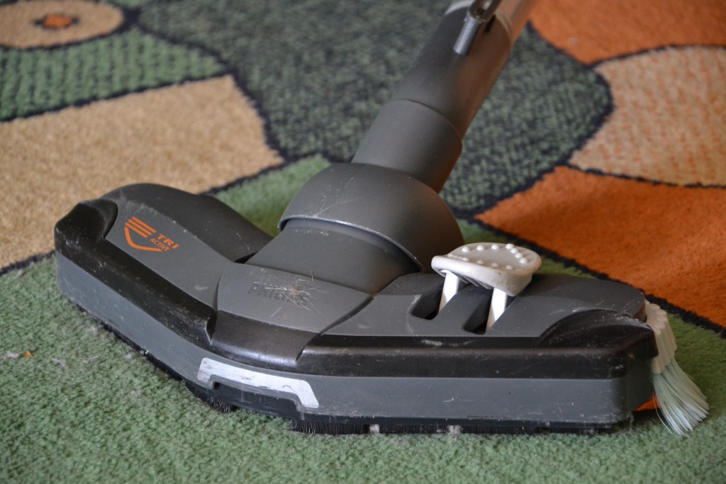 Intek performs all services including carpet cleaning. 