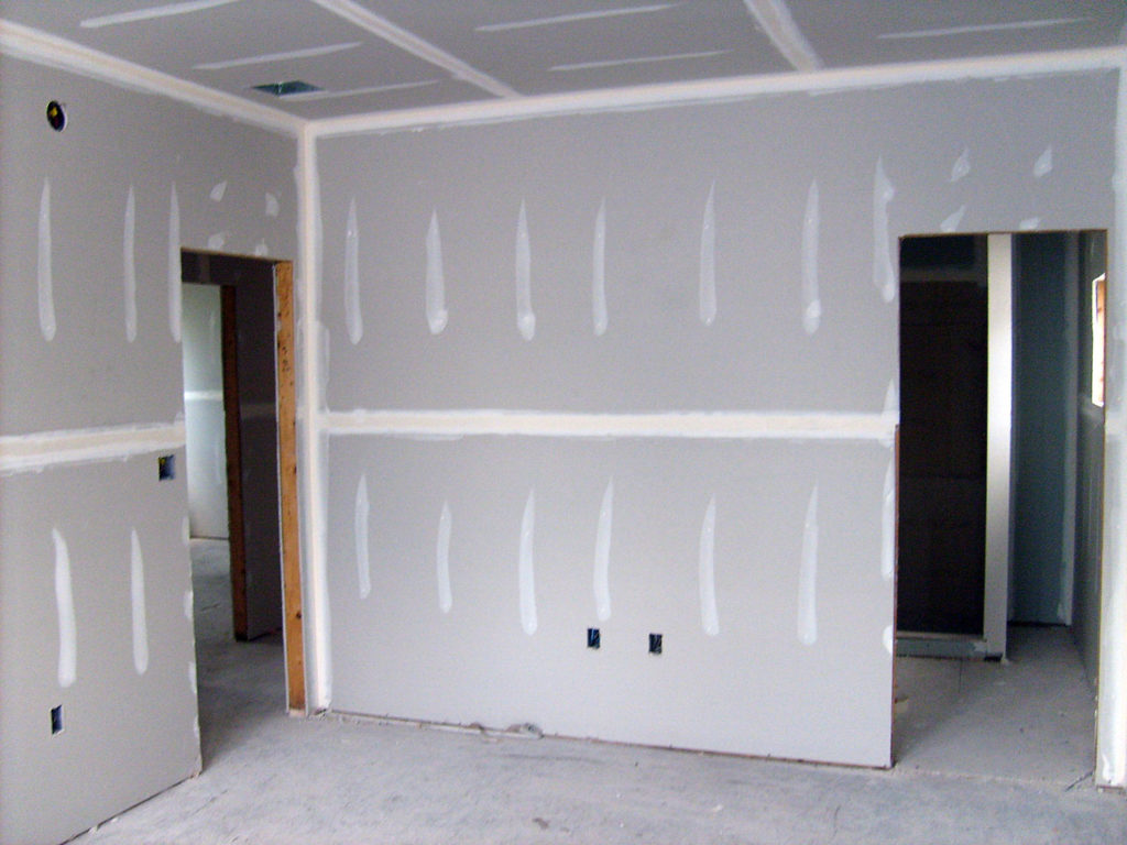 Wet drywall in Sioux Falls