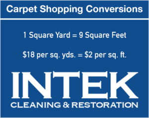 Carpet shopping conversions
