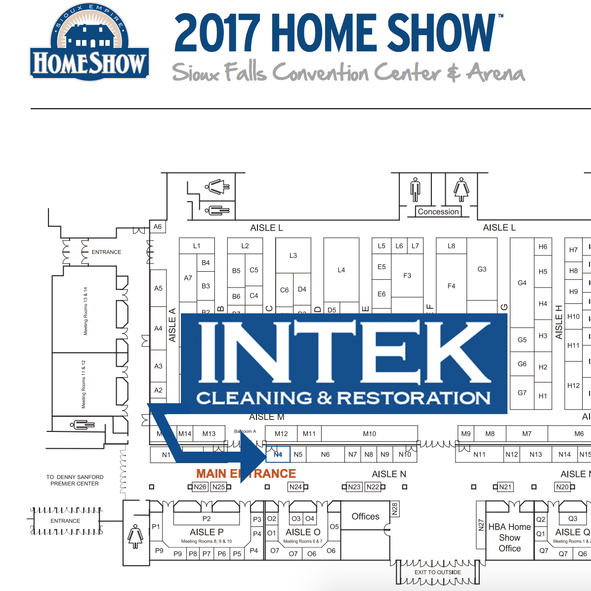 Sioux Falls Home Show Special Offer INTEK Cleaning & Restoration