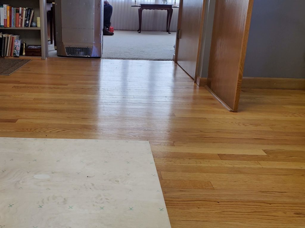 restored floor by INTEK